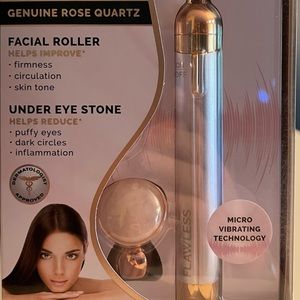 Flawless contour micro vibrating facial roller and massager. Brand new in box
